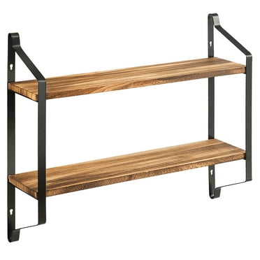 Hanging Metal Wooden Shelves 2-Tier Black Multifunctional Decorative Storage Shelf for Bars/Restaurants/Kitchens Easy to Install Size : 603050cm Rustic Style Iron Ceiling Shelf Hanging Metal Wooden Shelves 2-Tier Black Multifunctional Decorative Storage Shelf for Bars/Restaurants/Kitchens Easy to Install Size : 603050cm Rustic Style Iron Ceiling Shelf